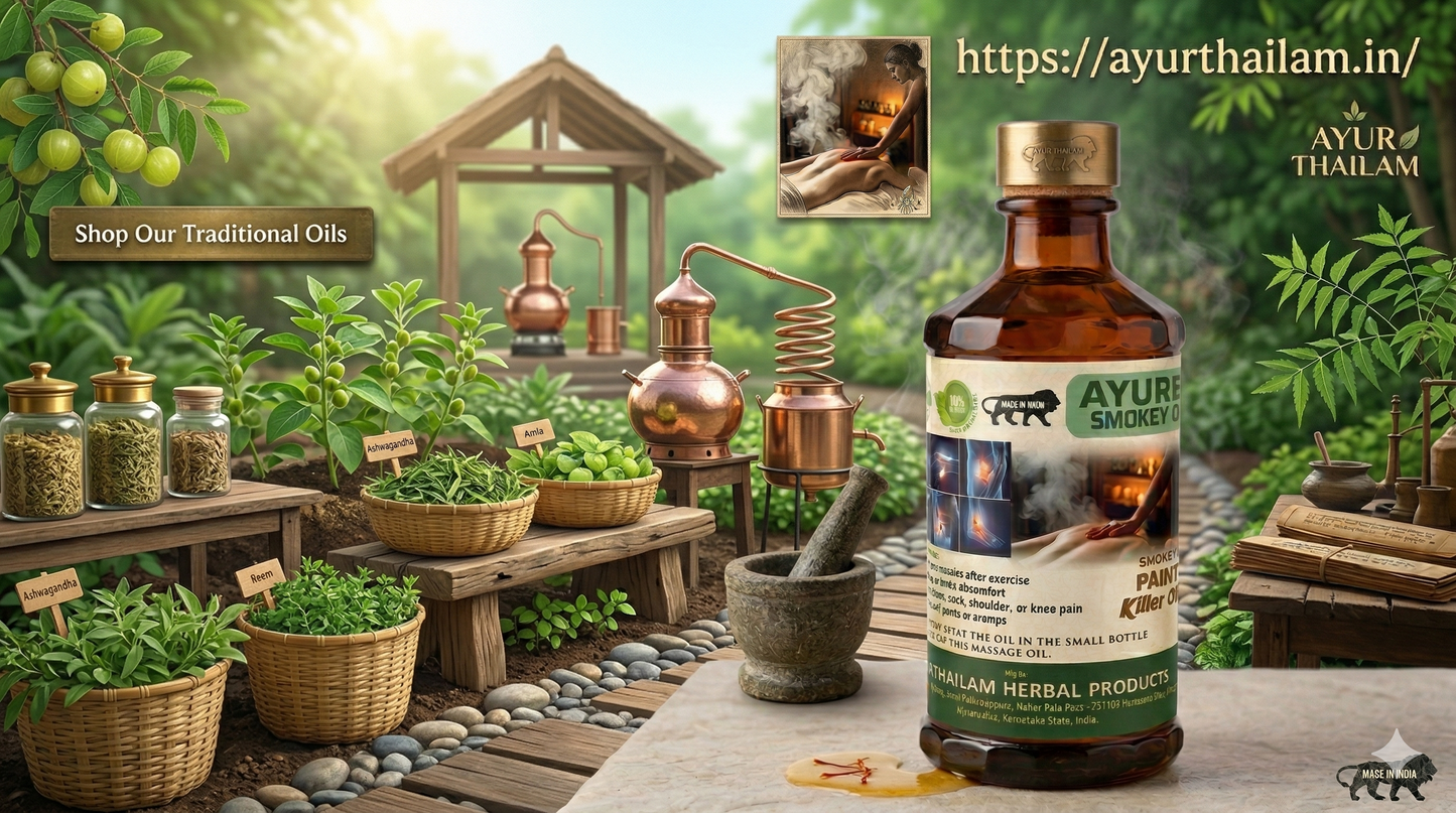 Ayurthailam Pain Relief Smoke Oil🌿