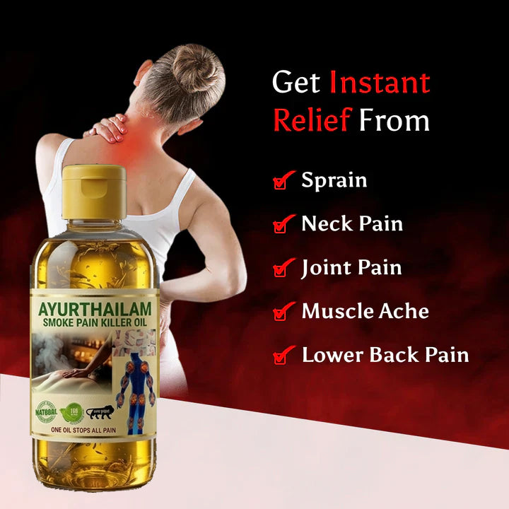 Ayurthailam Pain Relief Smoke Oil🌿